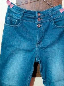 Women's Jeans Fringe Type
