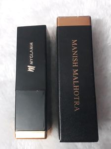 MyGlamm Manish Malhotra Soft Matte Lipstick - Pink Passion - 4gm | Pink Shade | Long Lasting, Moisturizing & Hydrating Lipstick | Full Coverage | Enriched with Tropical Oil | Exclusively by Myglamm
