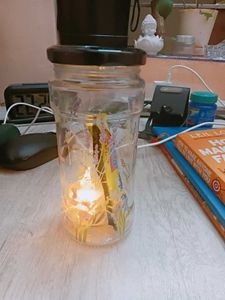 Decorative Candle Lantern Jar