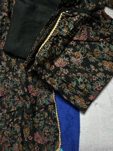 Floral Print Sharara Suit Set