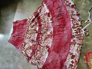 silk skirt
