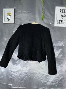 Stylish Black suede  Jacket