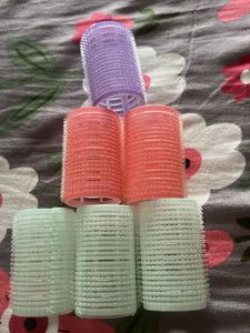 Hair Curlers and Clips Set