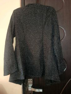 Sparkly Textured Blazer