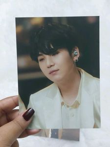 BTS Suga Fact Official PostCards (set)