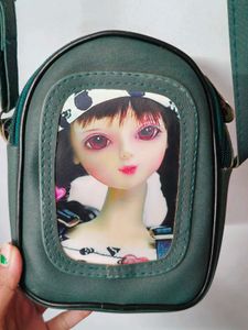 Cute Doll Face Crossbody Bag