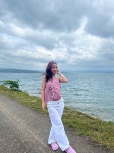 white Wide Leg Jeans