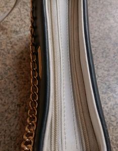 Black And White Sling Bag