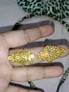 2 Ring With 1 Hairband+1 box Free