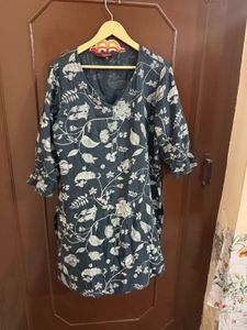 Charcoal Grey Kurti