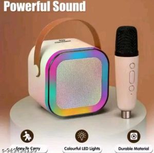 Portable Karaoke Speaker with Wireless Mic 💫