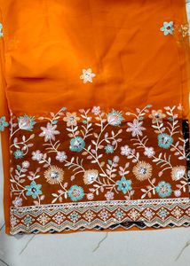 Work Unstitched Blouse Piece