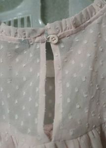 Chic Pink Textured Top