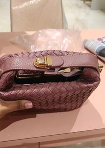 Bottega inspired braided handbag