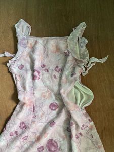 pink lavender dress