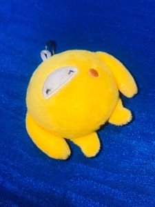 Cute Yellow Plush Toy Character Keychain