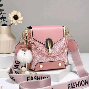 Stylish Crossbody Bag with Charm