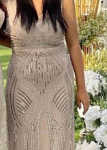 Sparkling Sequin Embellished Maxi Dress NO BARGAIN