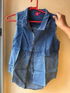 denim shirt XS