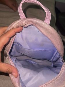 Sparkly Heart Sequin Mini Backpack