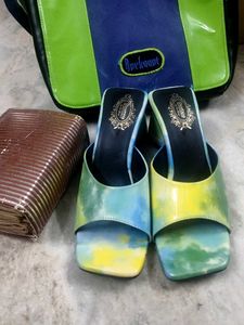 Tie Dye 👠Heeled Mules