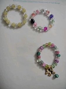 Set of 3 Beaded Bracelets