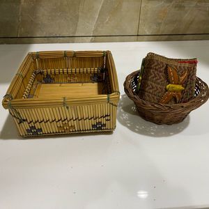 Crafted Wall Hanging , Baskets