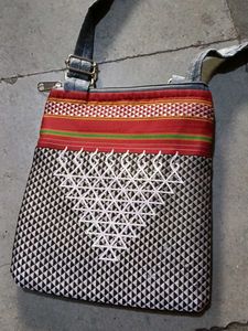 Embroidered Crossbody Bag