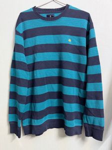 Striped Knit Pullover