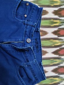 Navy Blue Denim Jeans