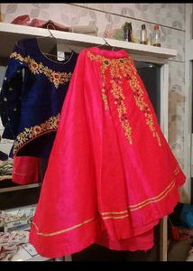 Elegant Embroidered Lehenga Choli Set