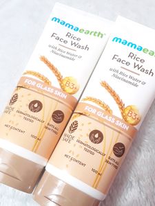 Mamaearth Rice Face Wash Combo Sealed product