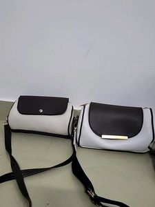 Chic Black and White Crossbody Bags