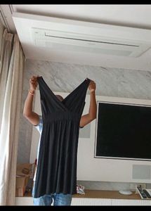 Chic Black Sleeveless  Dress