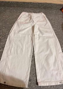 White Wide Leg Jeans