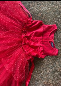 Red Tulle Dress
