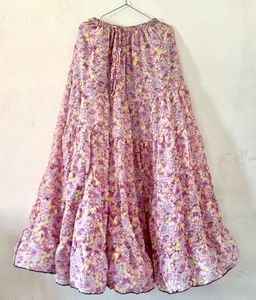 Trendy Flowy Layered Skirt 🩷