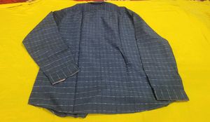 Blue Plaid Long Sleeve Shirt