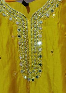 haldi suit for wedding functions..