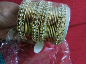 FREE  Golden Metal Bangle