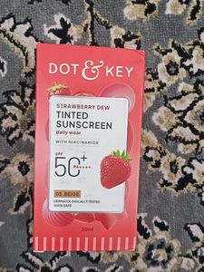 Dot & Key Strawberry Dew Tinted Sunscreen SPF 50