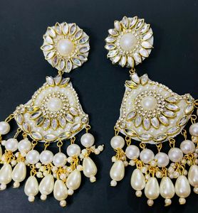 Fancy Party Wear Have Long Size Earrings