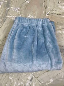 Cozy Blue Plush Pajama