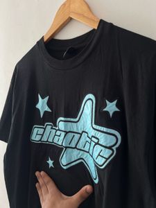 Graphic T-Shirt with Star Design