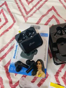 Negotiable PTron Bassbuds Tango Bold Black