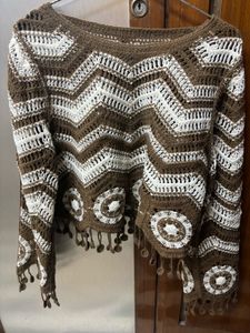 Crochet Boho Sweater