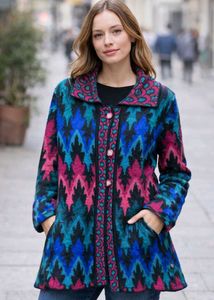 Colorful Patterned Coat
