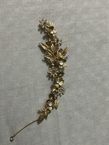Gold Floral Hair Vine