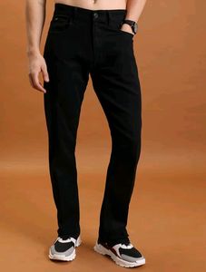Classic Black Denim Jeans