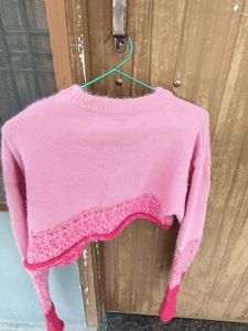 Pink 'Chew' Sweater